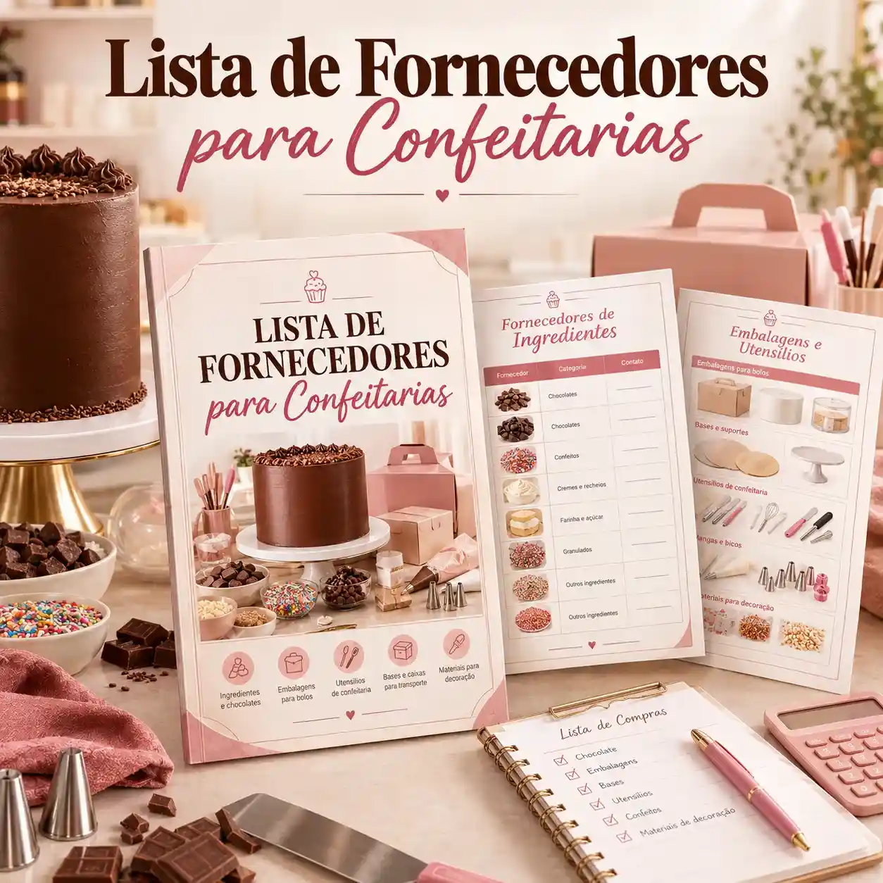 Lista de Fornecedores para Confeitarias